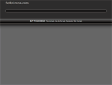 Tablet Screenshot of futbolzona.com
